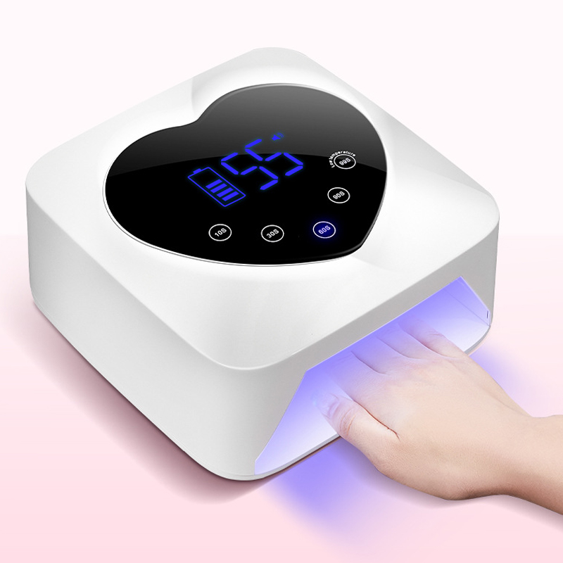 Hjerteformet smart neglelampe