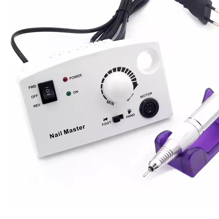 Hvid desktop elektrisk neglefil